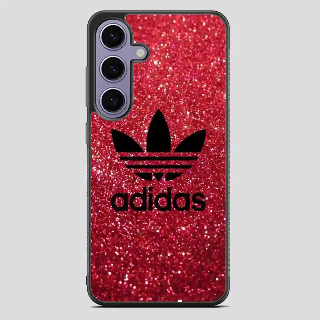 Adidas Red Glitter Samsung Galaxy S23 FE Case