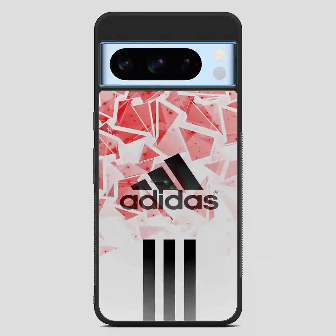 Adidas Red Wallpaper Google Pixel 8 Pro Case