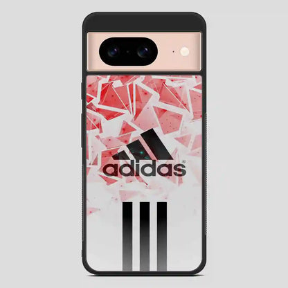 Adidas Red Wallpaper Google Pixel 8 Case