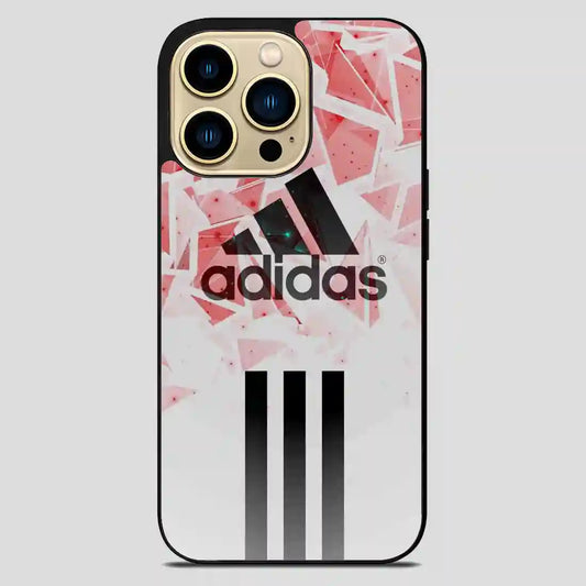 Adidas Red Wallpaper iPhone 14 Pro Max Case