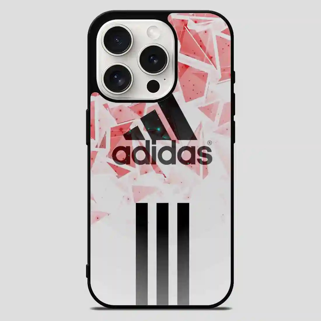 Adidas Red Wallpaper iPhone 15 Pro Max Case