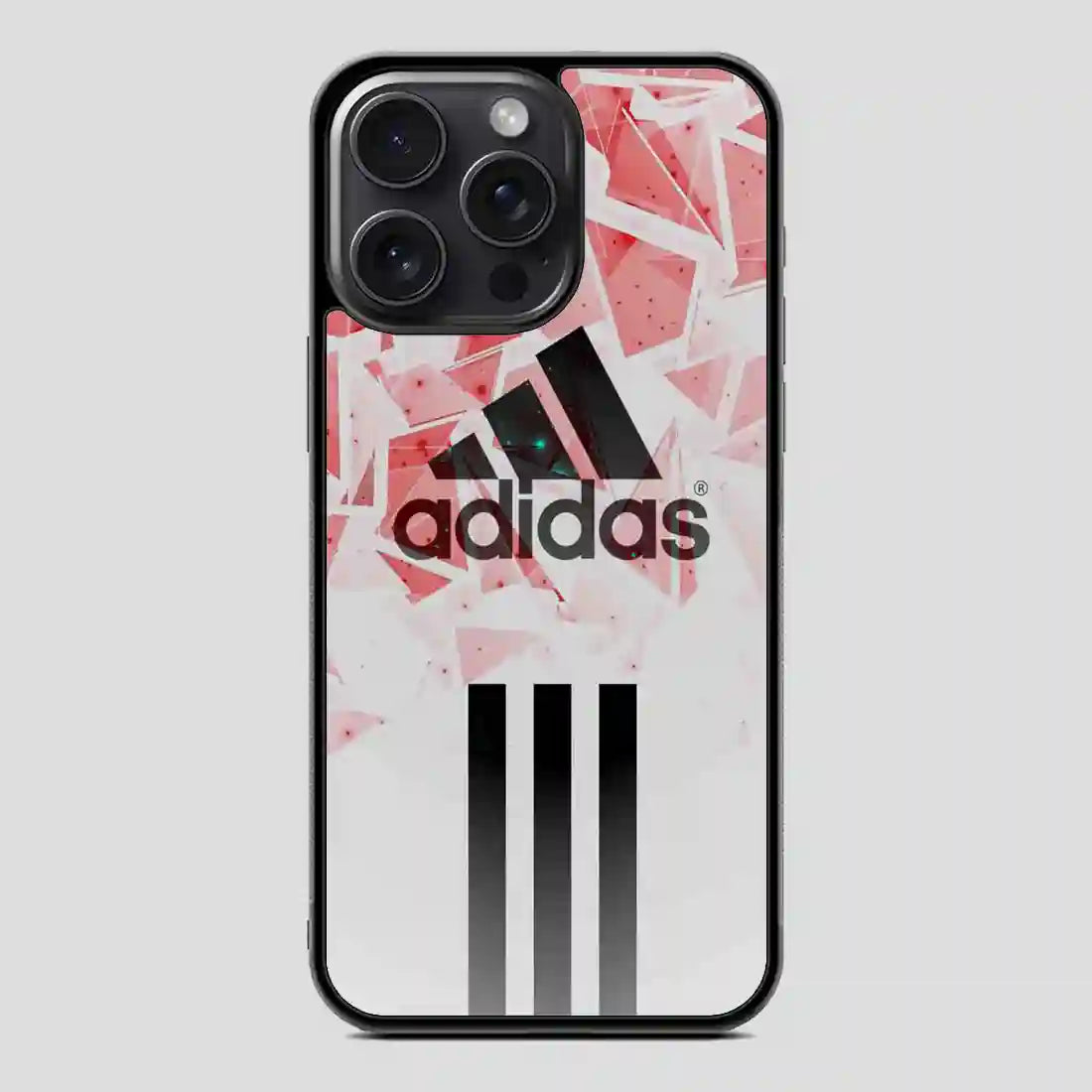 Adidas Red Wallpaper iPhone 15 Pro Case