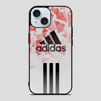 Adidas Red Wallpaper iPhone 15 Case