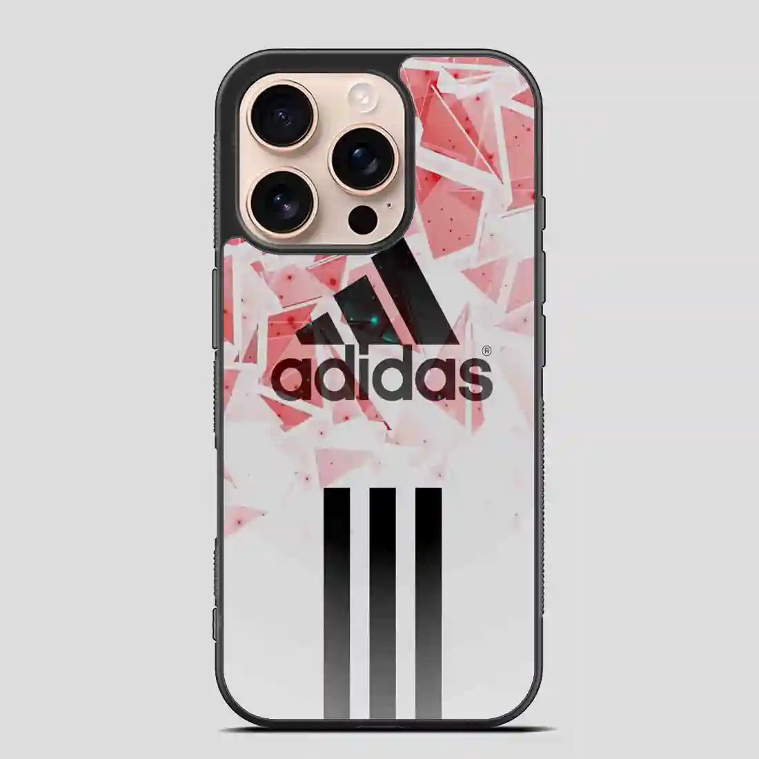 Adidas Red Wallpaper iPhone 16 Pro Case