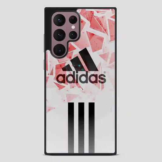 Adidas Red Wallpaper Samsung Galaxy S22 Ultra Case