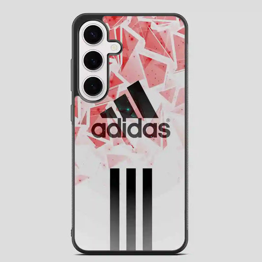 Adidas Red Wallpaper Samsung Galaxy S24 Plus Case