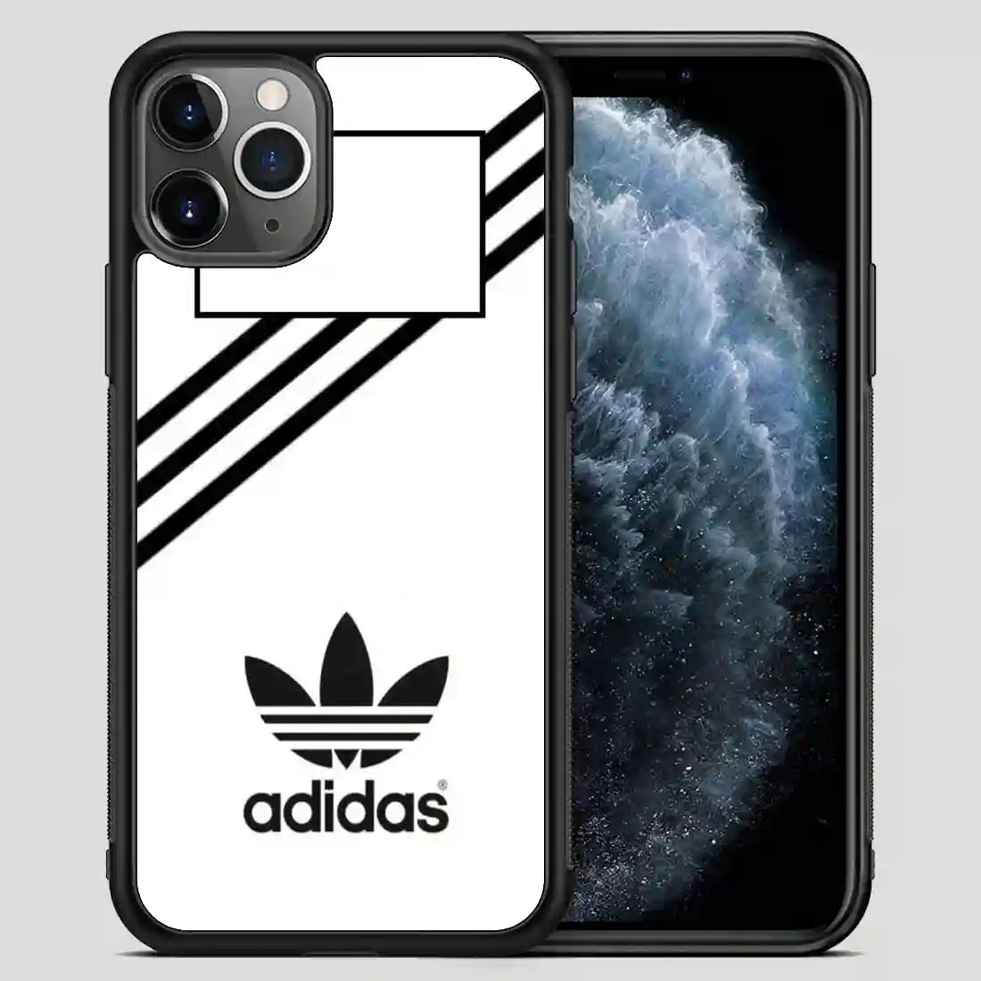 Adidas White Strip iPhone 11 Pro Max Case