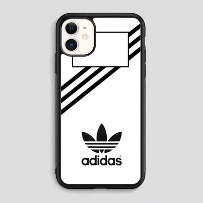 Adidas White Strip iPhone 11 Case