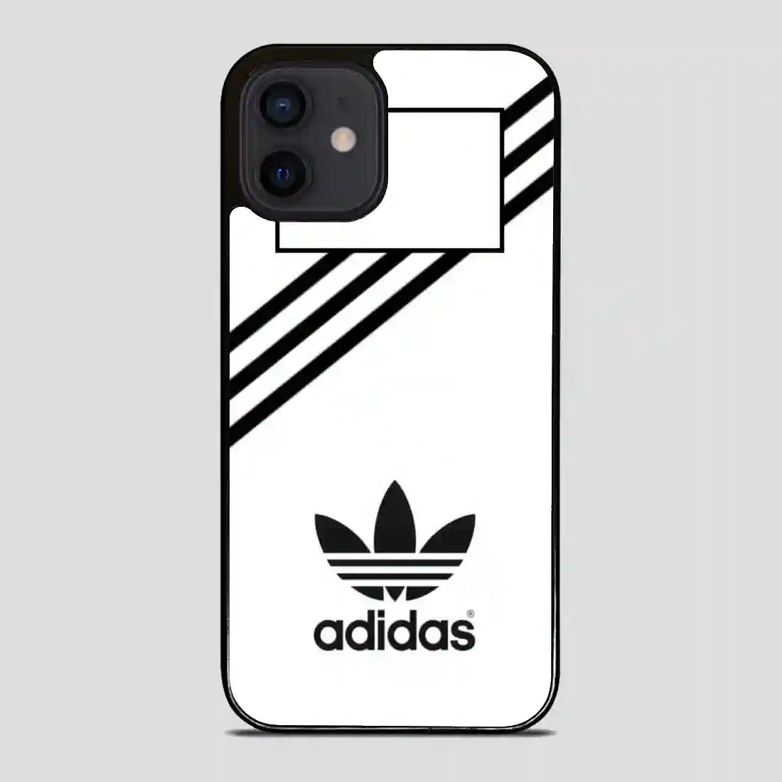 Adidas White Strip iPhone 12 Mini Case