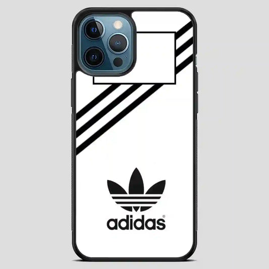 Adidas White Strip iPhone 12 Pro Max Case