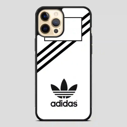 Adidas White Strip iPhone 12 Pro Case