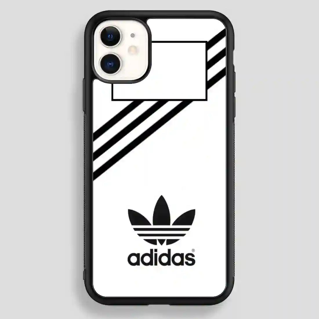 Adidas White Strip iPhone 12 Case