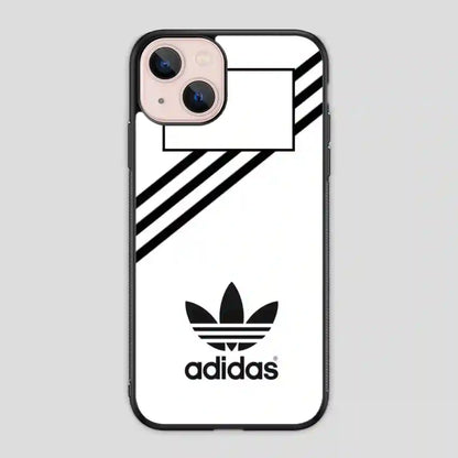 Adidas White Strip iPhone 13 Mini Case