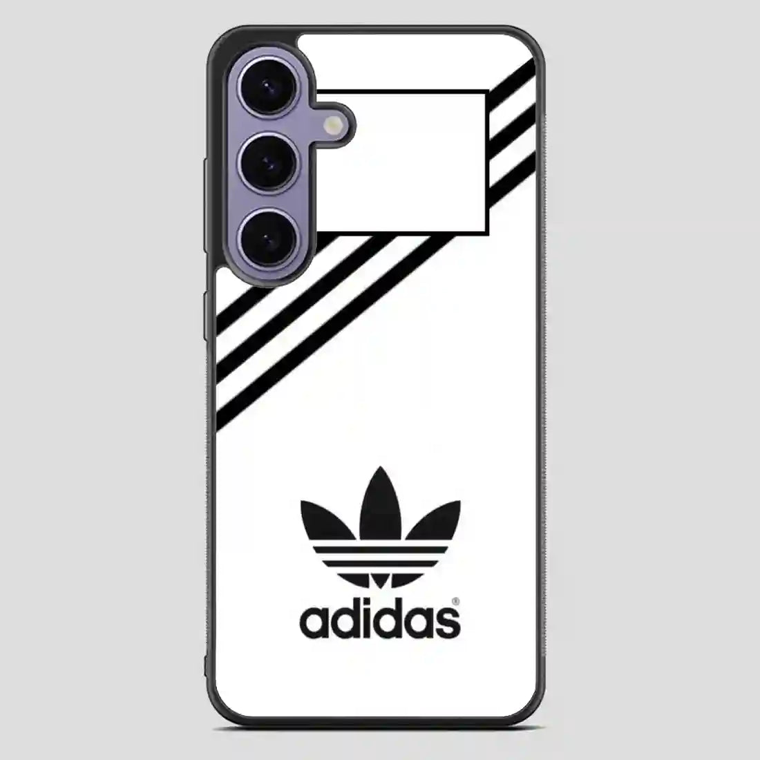 Adidas White Strip Samsung Galaxy S23 Plus Case