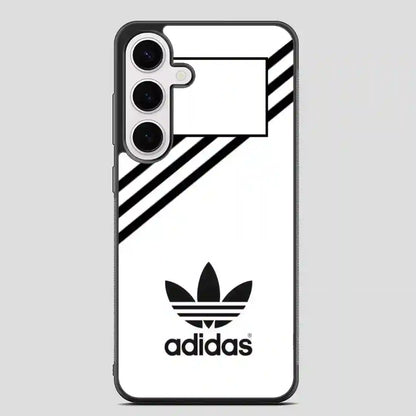 Adidas White Strip Samsung Galaxy S24 Plus Case