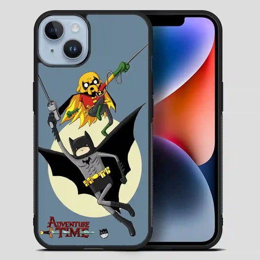 Adventure Time Batman iPhone 14 Plus Case