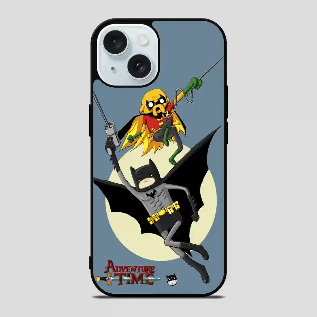 Adventure Time Batman iPhone 15 Case