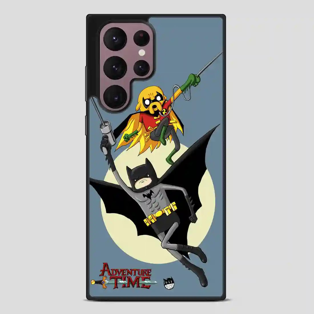 Adventure Time Batman Samsung Galaxy S22 Ultra Case