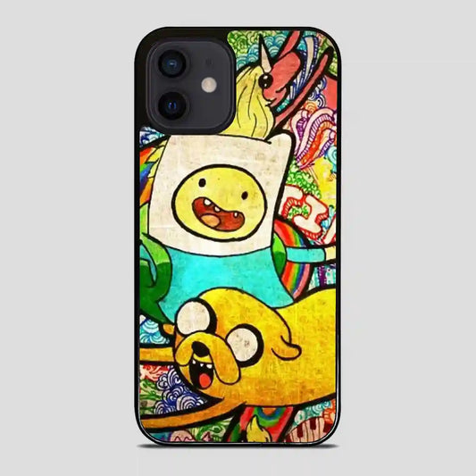 Adventure Time Beautiful Hand Drawn iPhone 12 Mini Case