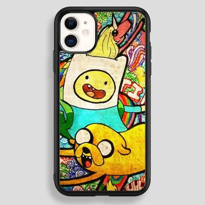 Adventure Time Beautiful Hand Drawn iPhone 12 Case