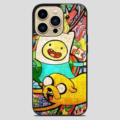 Adventure Time Beautiful Hand Drawn iPhone 14 Pro Max Case