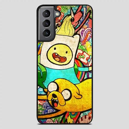 Adventure Time Beautiful Hand Drawn Samsung Galaxy S21 FE Case