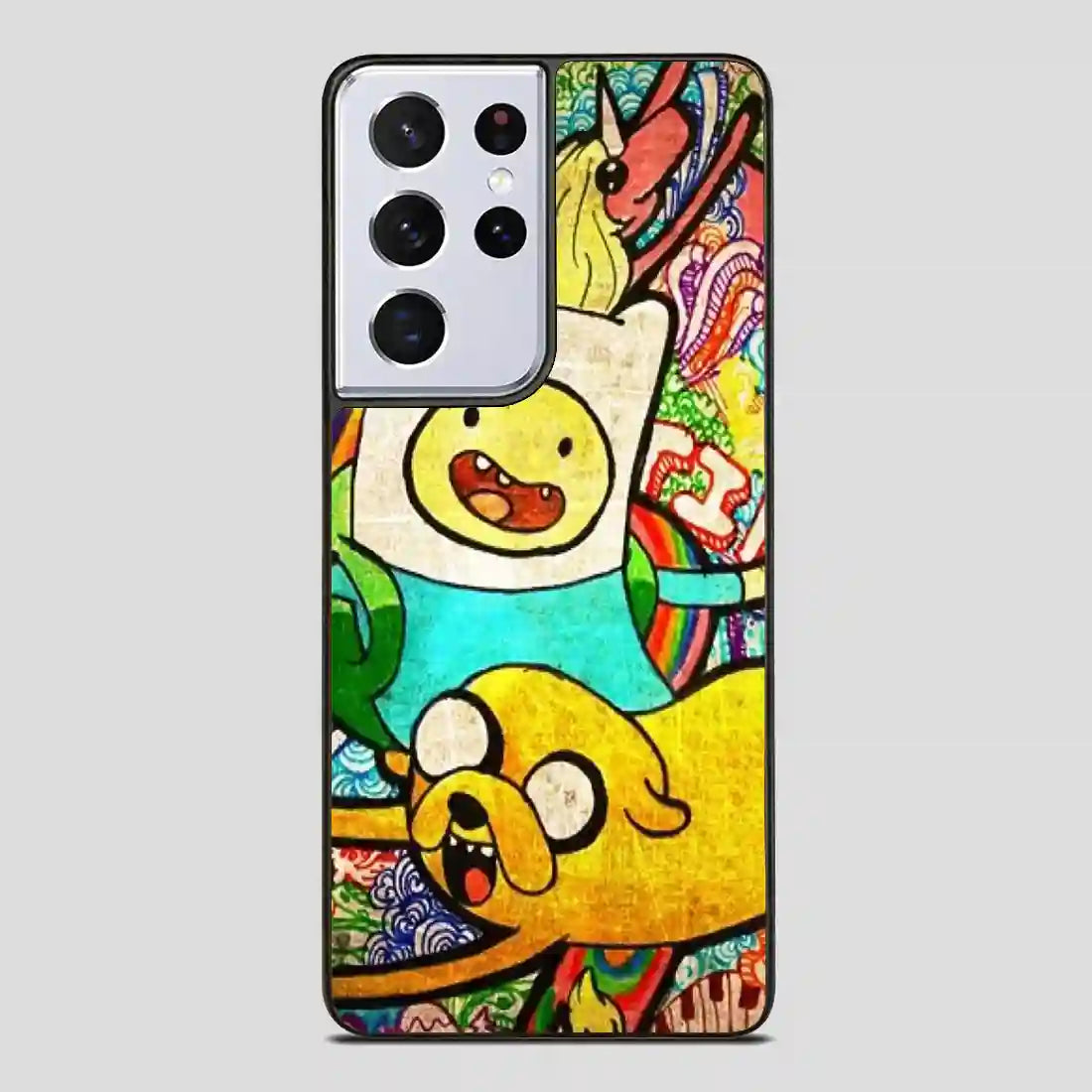 Adventure Time Beautiful Hand Drawn Samsung Galaxy S21 Ultra Case