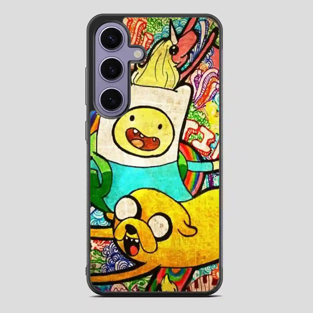 Adventure Time Beautiful Hand Drawn Samsung Galaxy S24 Case