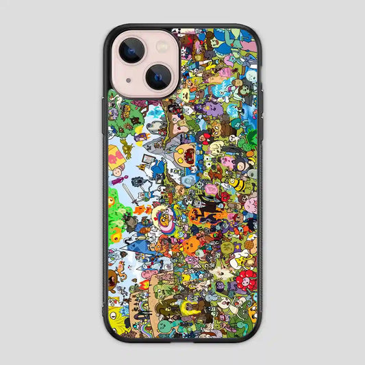 Adventure Time Cartoons iPhone 13 Mini Case