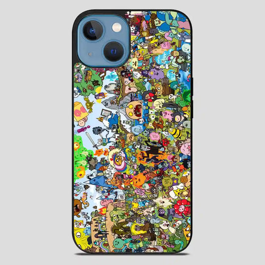 Adventure Time Cartoons iPhone 13 Case