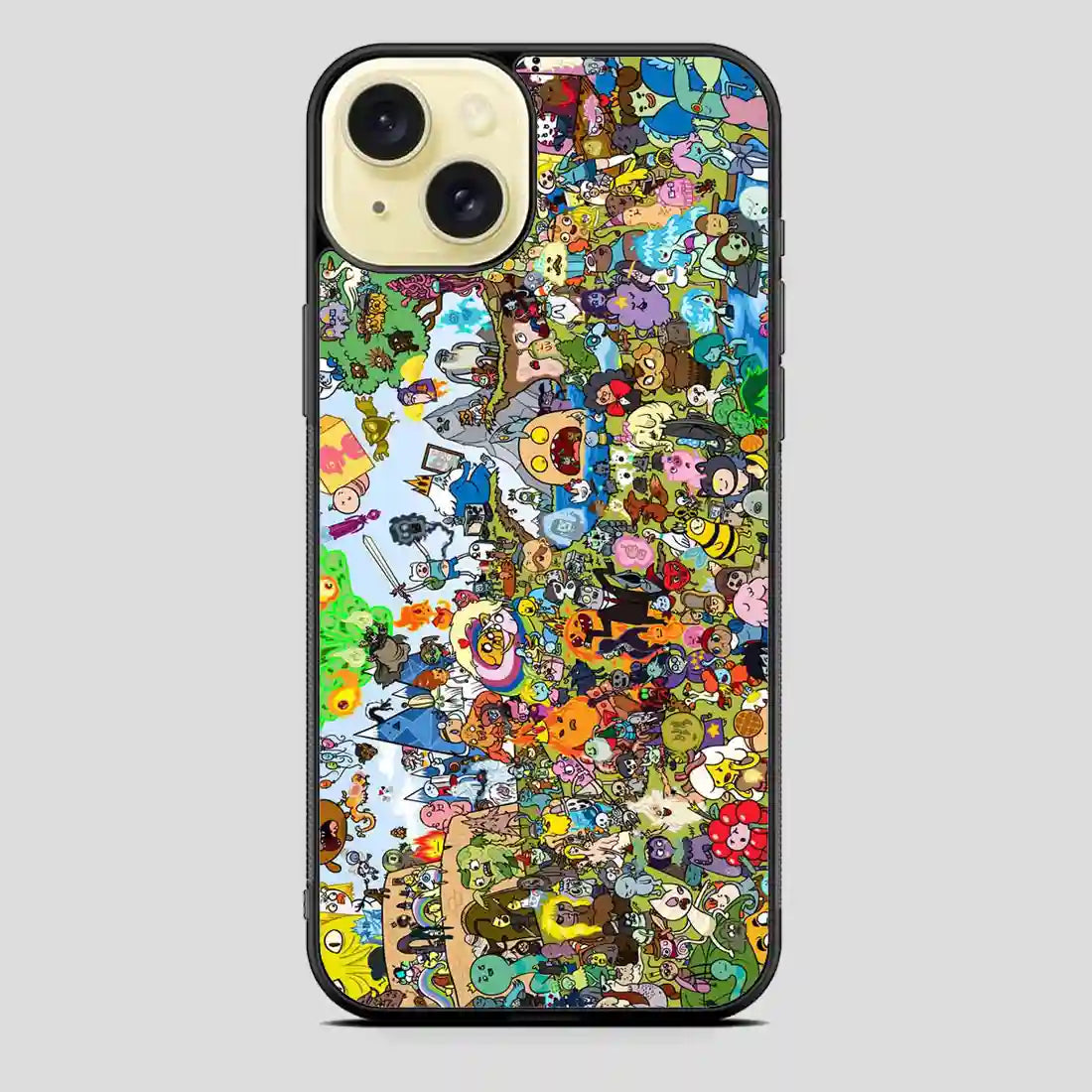 Adventure Time Cartoons iPhone 15 Plus Case