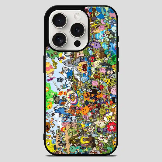 Adventure Time Cartoons iPhone 15 Pro Max Case