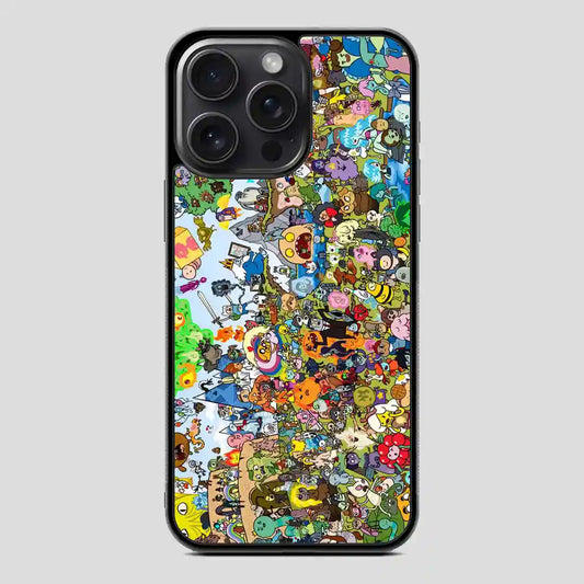 Adventure Time Cartoons iPhone 15 Pro Case