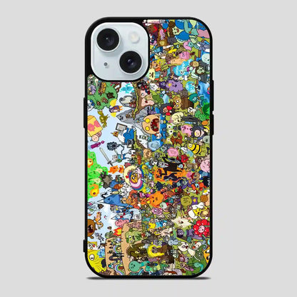 Adventure Time Cartoons iPhone 15 Case