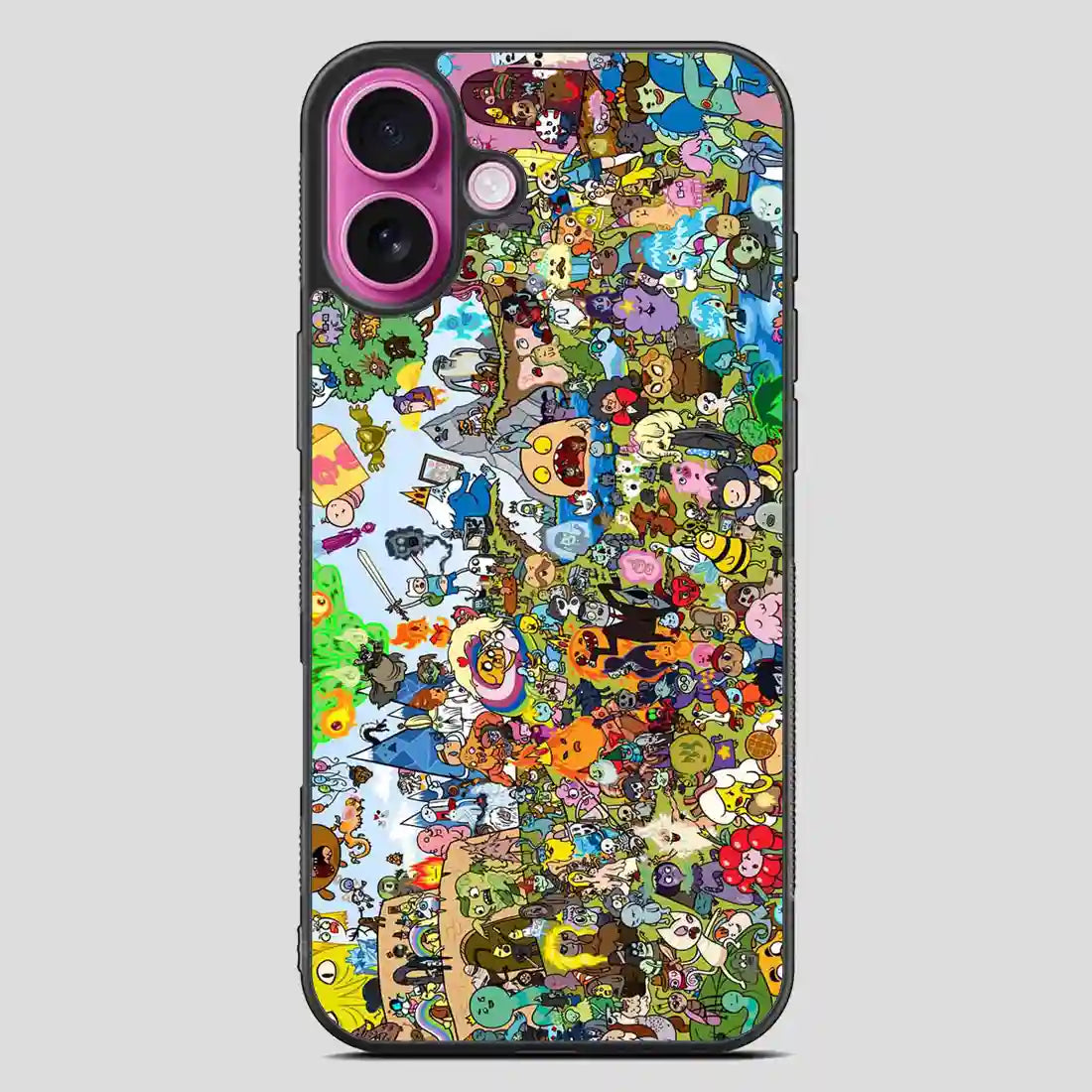 Adventure Time Cartoons iPhone 16 Plus Case