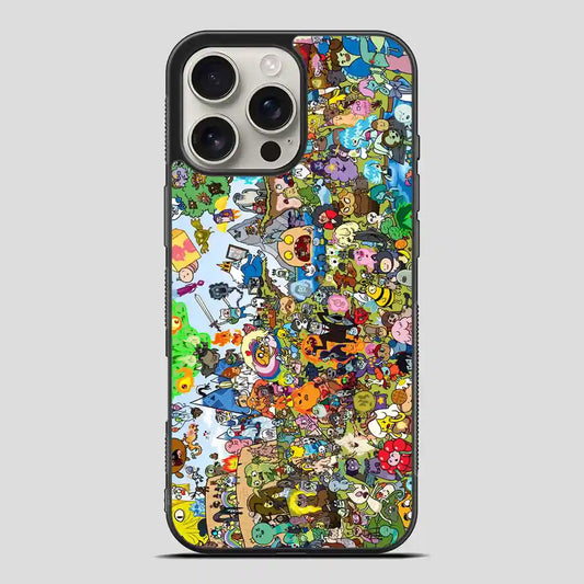 Adventure Time Cartoons iPhone 16 Pro Max Case