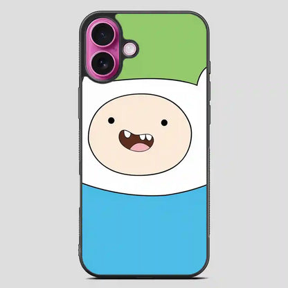 Adventure Time Finn The Human iPhone 16 Plus Case