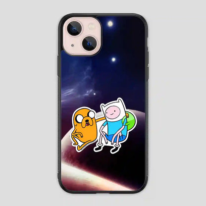 Adventure Time Jake And Finn iPhone 13 Mini Case