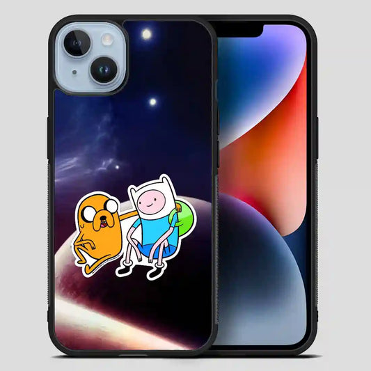 Adventure Time Jake And Finn iPhone 14 Plus Case