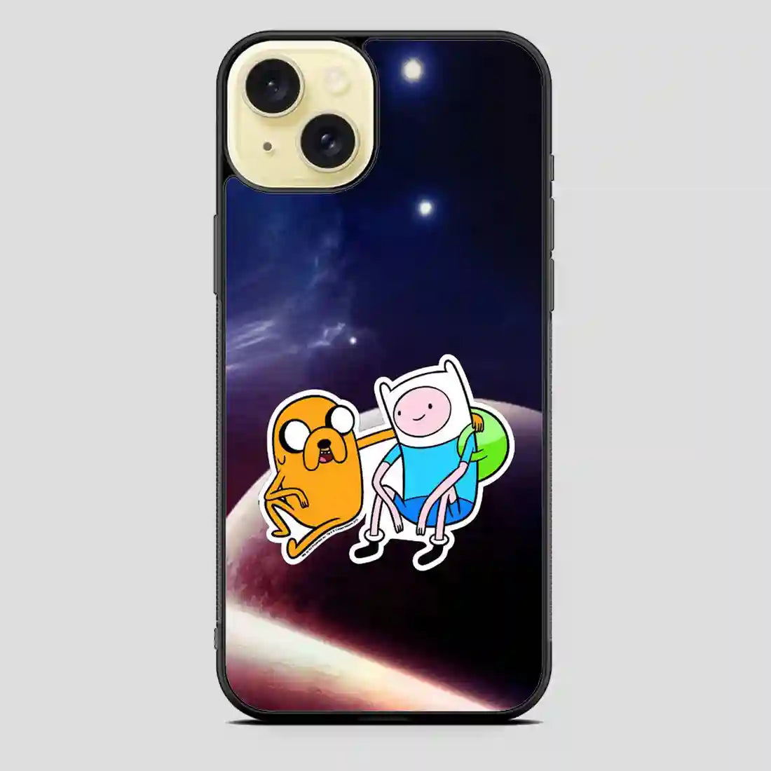 Adventure Time Jake And Finn iPhone 15 Plus Case