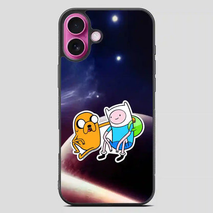 Adventure Time Jake And Finn iPhone 16 Plus Case