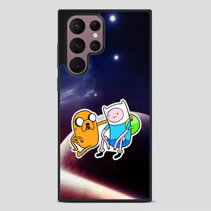 Adventure Time Jake And Finn Samsung Galaxy S22 Ultra Case