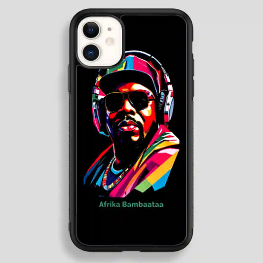 Afrika Bambaataa Color iPhone 12 Case