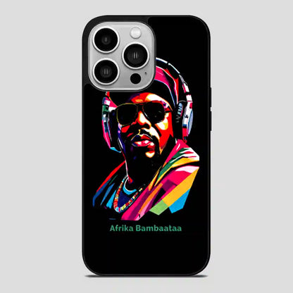 Afrika Bambaataa Color iPhone 14 Pro Case