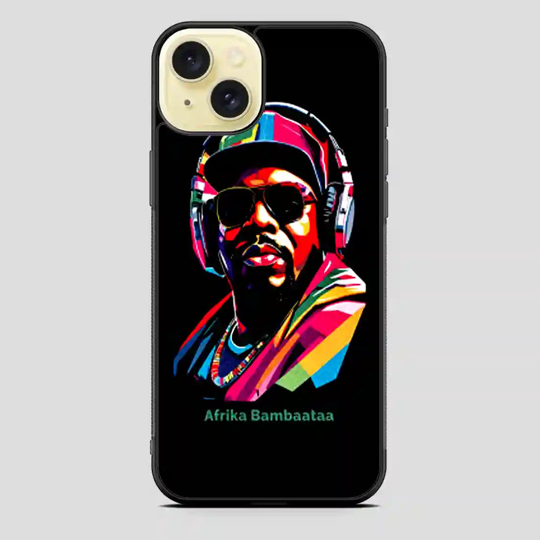 Afrika Bambaataa Color iPhone 15 Plus Case