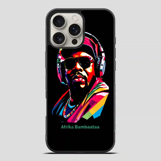 Afrika Bambaataa Color iPhone 16 Pro Max Case