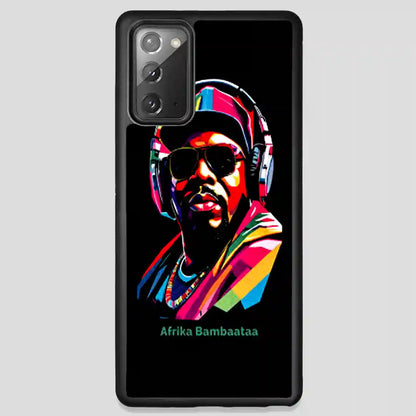 Afrika Bambaataa Color Samsung Galaxy Note 20 Case