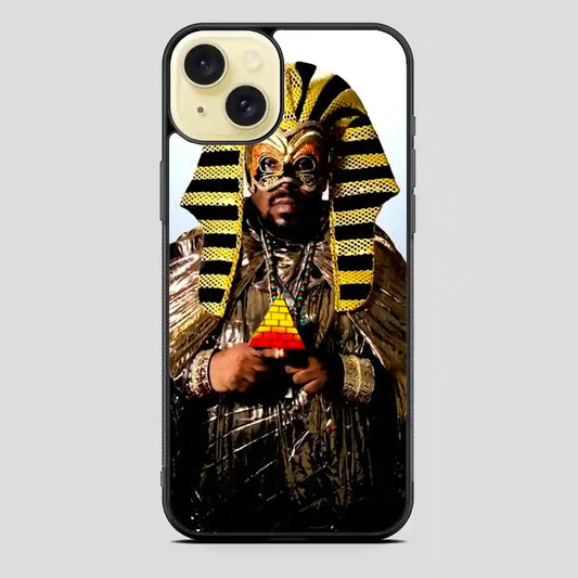 Afrika Bambaataa Rapper iPhone 15 Plus Case