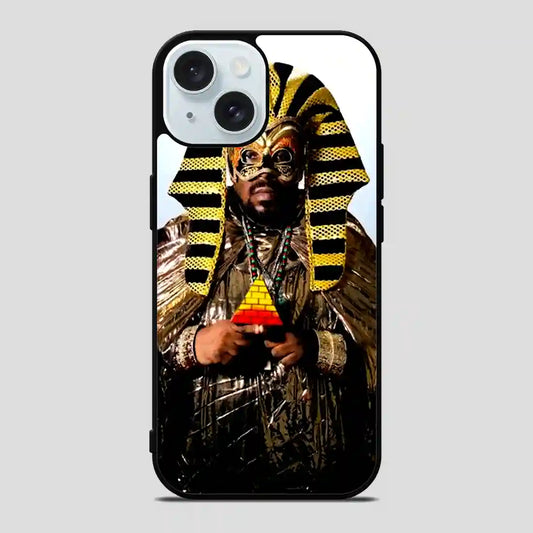 Afrika Bambaataa Rapper iPhone 15 Case