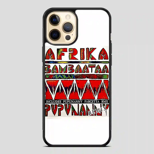 Afrika Bambaataa Remix iPhone 12 Pro Case